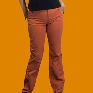 J Crew Orange Corduroy Pants